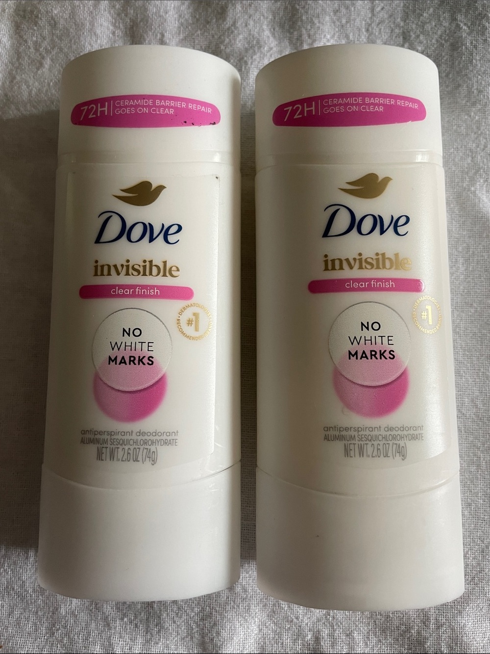 Dove Invisible Clear Finish Antiperspirant Deodorant